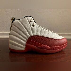 100% Authentic 1996-97 Nike Air Jordan 12 White/Red